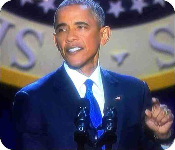 President Barack Obama Farewell Speech Mouse Pad