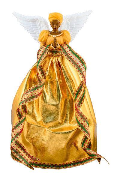 Treetopper: Serenity Angel in Gold