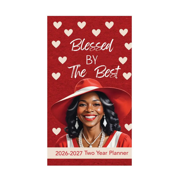 2026-2027 Blessed By the Best (Red) Pocket Planner