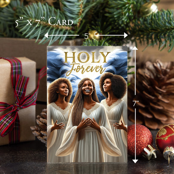 Angels  Christmas Card