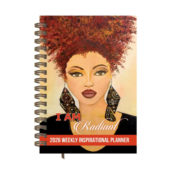 2026 I AM Radiant Inspirational Weekly Planner