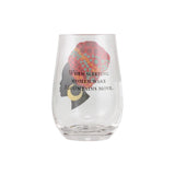 Stemless Wine Glass -Glass Mountains