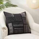 Tribal Treasures Embroidery Throw Pillow Cover