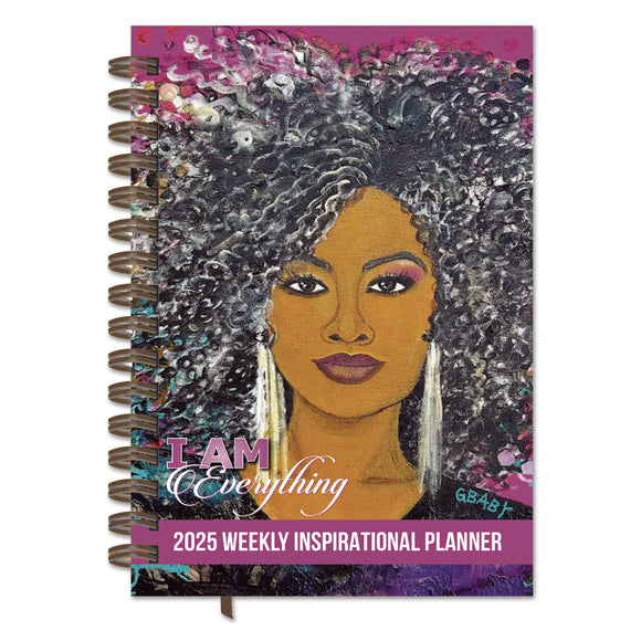 I Am Everything 2025 Inspirational Weekly Planner