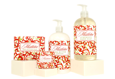 Mistletoe Soaps and Lotions