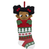 Sweater Knit Christmas Stocking