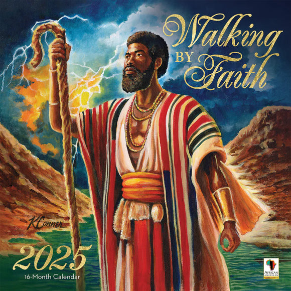 2025 Walkiong by Faith Wall Calendar