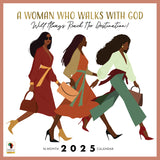 2025 Woman Who Walks With God Wall Calendar