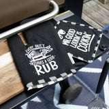 Deserves A Good Rub Kitchen Set