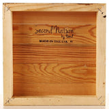 If music be the food of love, play on. ~Shakespeare / 10"x10" Reclaimed Wood Sign: WR - White Reclaimed with Black Print