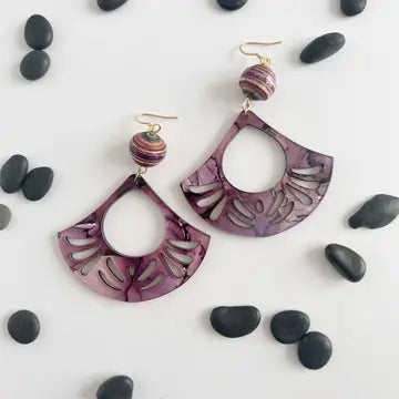 Kamari Earrings with beads