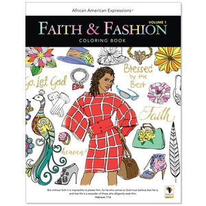 Faith and Fashion Coloring Book I