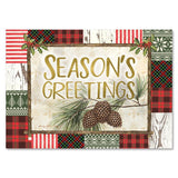 "Pine Cones" Christmas Cards