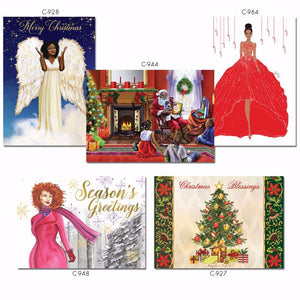 "Season's Greetings"  Christmas Card Assortment