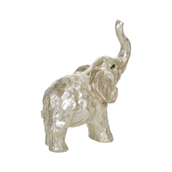 Elephant Figurine - Silver