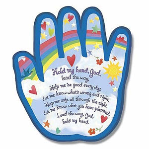"Hold My Hand, God" Wall Plaque