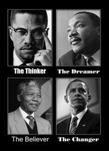 The Thinker, The Dreamer, The Believer, The Changer Greeting Card
