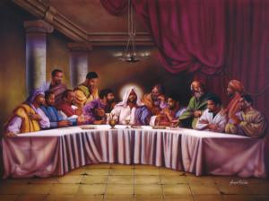 Last SUpper Puzzle by Artist Aaron Hicks