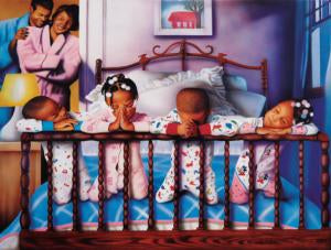 Their Nightly Prayers Puzzle by Artist Annie Lee