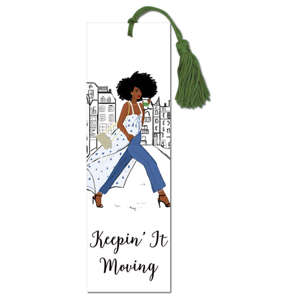 Keepin' It Moving Bookmark