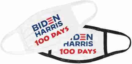 Biden/Harris 100 Days Face Mask
