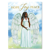"Hope, Joy, Peace Angel" Christmas Card