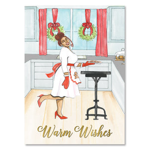 "Warm Wishes & Cookies" Christmas Cards