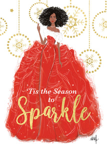 "Sparkle" Christmas Cards