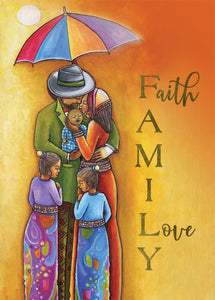 "Faith, Family, Love" Christmas Card