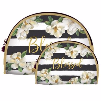 Blessed Magnolia Cosmetic  Bag