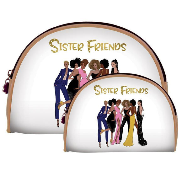 6 Sister Friends Cosmetic  Bag