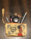 Cosmetic Bag- Living My Blessed Life