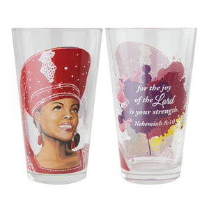 Ladies With Hat Drinking Glasses