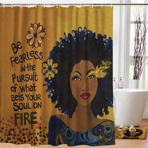 Soul on Fire Shower Curtain