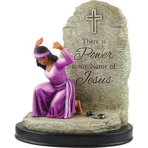 Power in the Name of Jesus Figurine