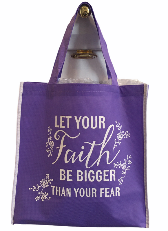 Eco Tote Bag - Let Your Faith Be Bigger