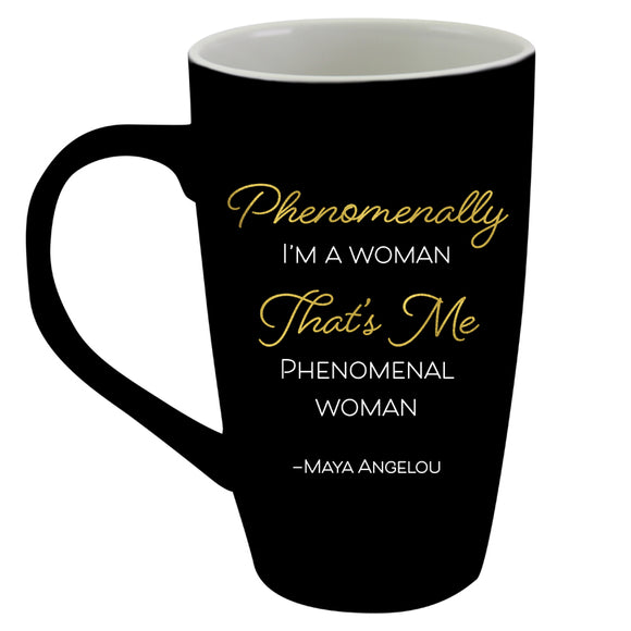 Phenomenal Woman Latte Mug