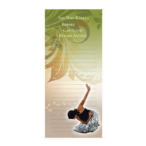 She Who Kneels Magnetic Note Pad