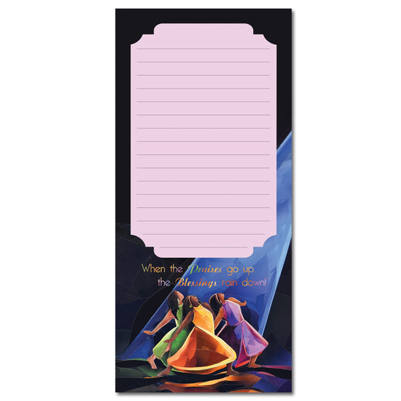 Praises Go Up Magnetic Note Pad
