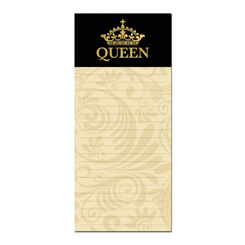 Queen Magnetic Note Pad