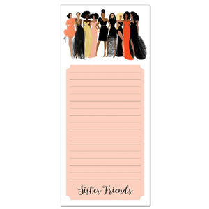 Sister Friends Magnetic Note Pad