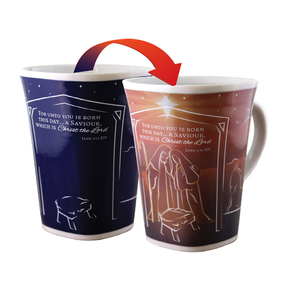 Color Changing Mug - Nativity
