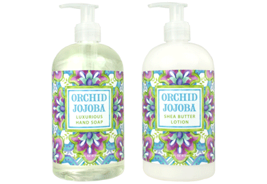 ORCHID JOJOBA Hand Soap/Body Wash & Lotion
