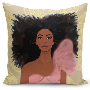 Be Strong and Courageous Pillow Cover