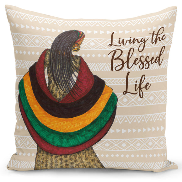 Blessed Life Pillow Cover