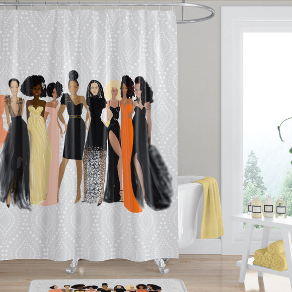 Sister Friends Shower Curtain