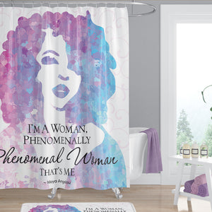 Phenomenal Woman Shower Curtain