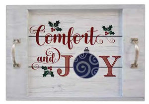 Comfort and Joy Serving Tray