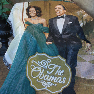 Obamas Tapestry Throw