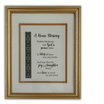 House Blessing Wall Plaque